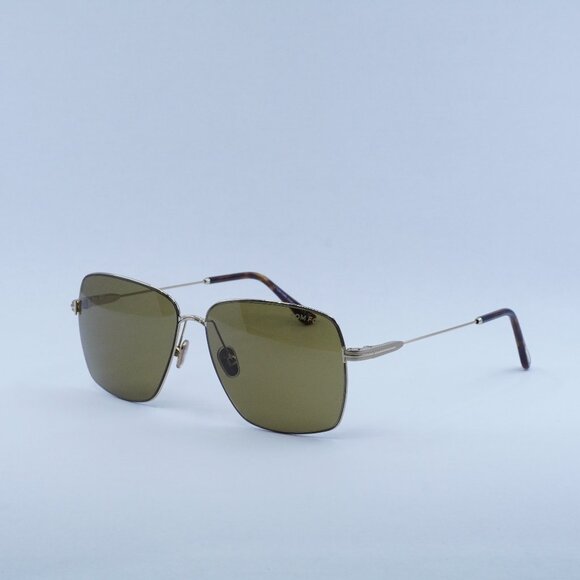 🕶️ New Tom Ford Pierre02 FT0994 32E  Sunglasses -Rose Gold Frame, Brown Lenses - Picture 1 of 11